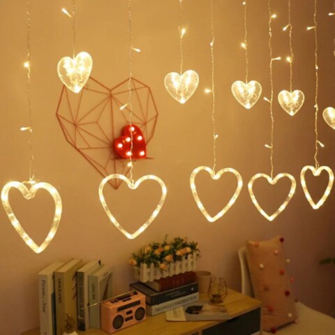 Heart Shape LED Light String , Waterproof Decorative Light for Indoor &amp; Outdoor.
