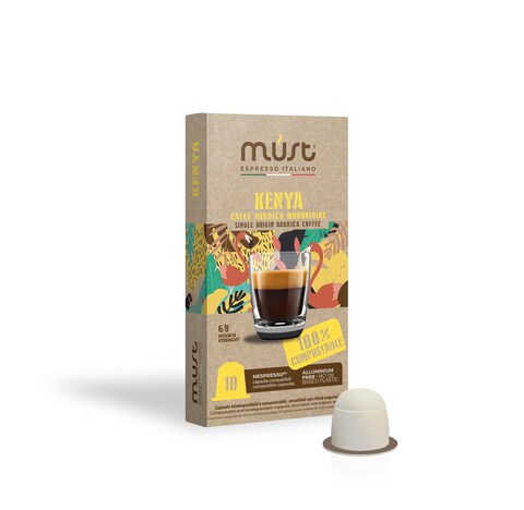 اشتري Must Espresso – Nespresso capsule compostable, Kenya في الامارات