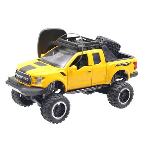 Ford F-150 0 Die Cast Car Yellow