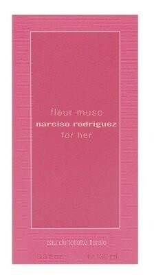 Narciso rodriguez fleur 2024 musc for her florale