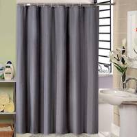 Feelings Bathroom Curtain Grey 180x180cm