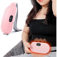 Electric Belt Slimming Vibration Waist Massager Shaper Weight Loss-Burning Hot Compress/Pulse Massage Belt