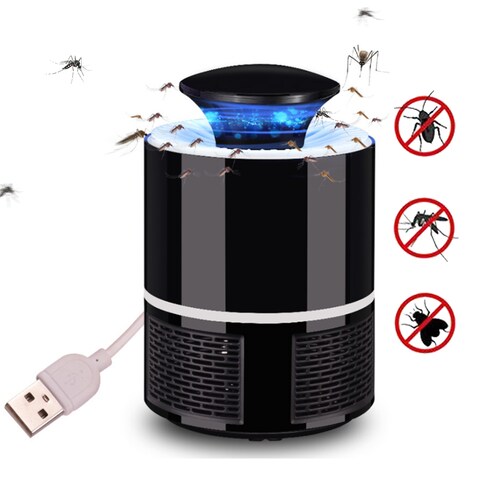 Electric Mosquito Killing Trap Lamp Non-Toxic Insect Fly Bug Zapper Catcher 