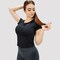 Kidwala Women&#39;s T-Shirts, Activewear Round neck  &amp; Half Sleeves Top Workout Gym Yoga Outfit for Women (Small, Black)