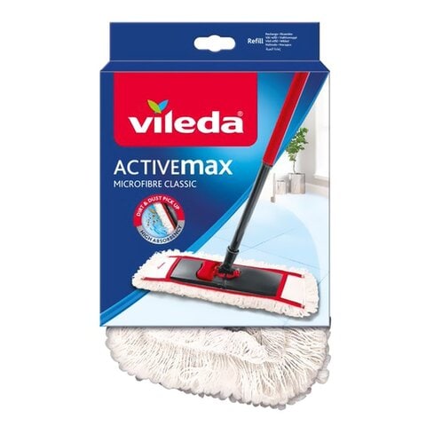 Set of 4 Applicable to Replacement Microfiber Pad for Vileda EasyWring  Ultramax/ 1-2 Spray Microfibe