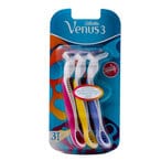 Buy Gillette Simply Venus 3 Plus Womens Disposable Razor 3 Pieces in Kuwait