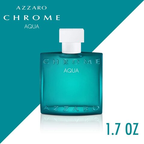 Buy Azzaro Chrome Aqua Eau De Toilette For Men 100ml Online