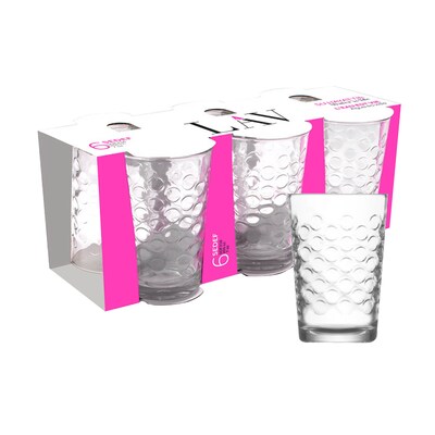 LAV Lal 18-Piece Wine & Whiskey & Drinking Glasses Set