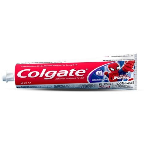Colgate Kids Toothpaste 6+ Spiderman 50ml