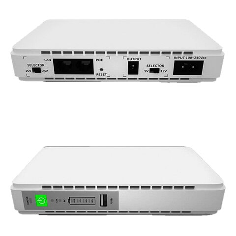 Top UPS Mini 8800mAh Multipurpose Power Bank Mini-ups Poe 430p For WIFI Router And CCTV