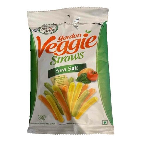 Sensible Portions Garden Veggie Straws With Sea Salt Chips 30g