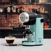Olsenmark Cappuccino Maker, Removable Drip Tray, OMCM2444 - Steam &amp;Coffee Strength Collector, 4 Cup Capacity, Turbo Cappuccino Nozzle