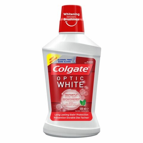 Colgate Mouthwash Optic White 500ml