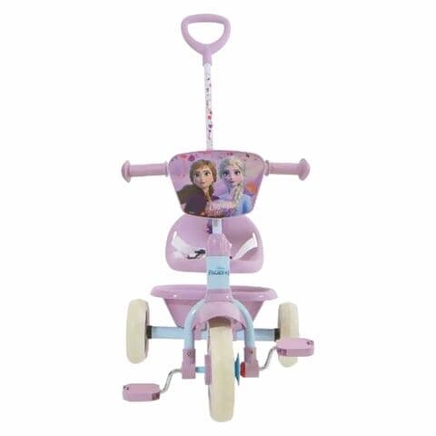 Spartan Disney Frozen Tricycle With Pushbar Purple