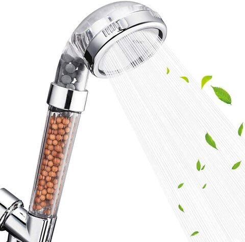 Buy Ecom City Filtered Hand Held Shower Head Ionic Shower Head Help Reduces Hair   Filter Rainfall Spa Water Saving, Purifies Water, Remove  Chlorine Online - Shop Home & Garden on Carrefour