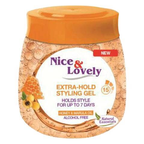 Buy Nice & Lovely Honey And Marula Oil Styling Gel 135g Online - Carrefour  Kenya