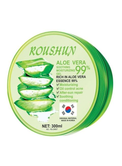 اشتري Roushun جل مرطب وملطف بالألوفيرا شفاف 300مل في السعودية