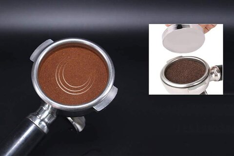 lihan Espresso Coffee Bottomless Portafilter Handle 58mm for Breville Coffee Machine, Coffee No Base Filter Holder, Stainless Steel Cup Filter Basket