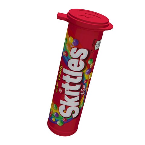 Buy Skittles Fruit Candies Tubes 30.6g in Saudi Arabia