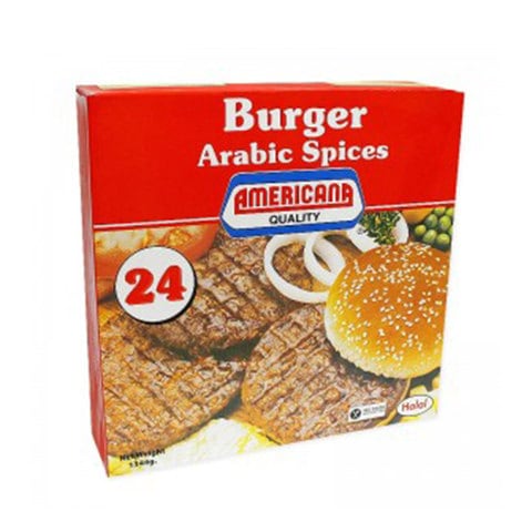 Americana Arabic Spices Beef Burger 1.2kg