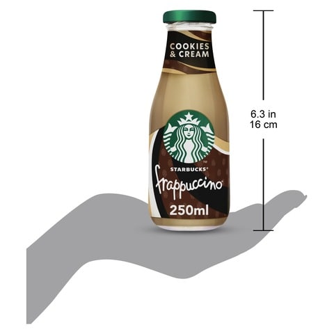 Starbucks Frappuccino Cookies &amp; Cream Coffee Drink 250ml