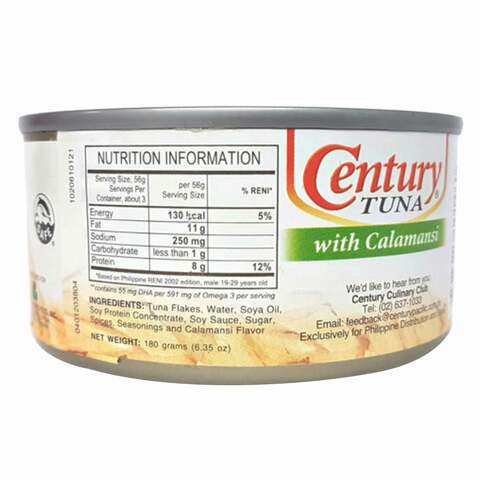 Century Tuna Flakes With Calamansi 180g