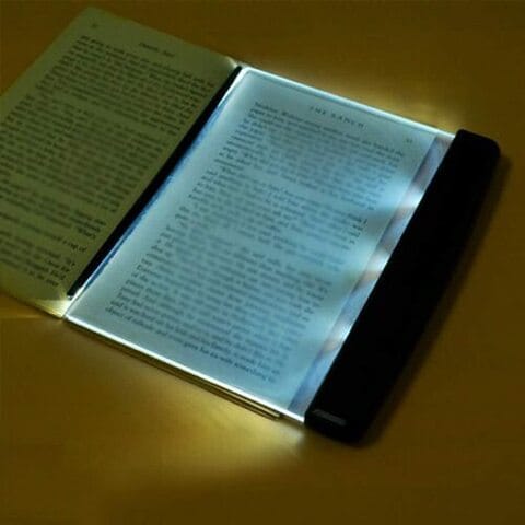 LED Light Eyes Protect Panel Book Reading Lamp Paperback Night Vision