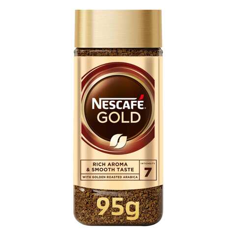 Nescafe Gold Rich Aroma And Smooth Taste Roasted Coffee 95g