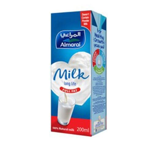 Almarai Full Cream Milk - 200 ml