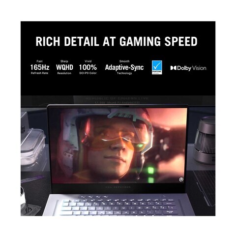Asus TUF Gaming Laptop GA503RW-HQ059W AMD Ryzen&trade; 9 6900HS, 32GB RAM, 1TB SSD, 15.6, Windows 11 Gray