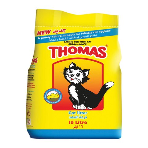 Thomas Non Clumping Cat Litter 16L