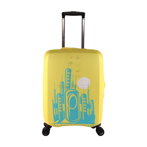 Para John Travel Suitcase Protector Suitcase Cover, Elastic Dustproof Zipper Travel Luggage Case, Washable Trolley Luggage Baggage Protector Case