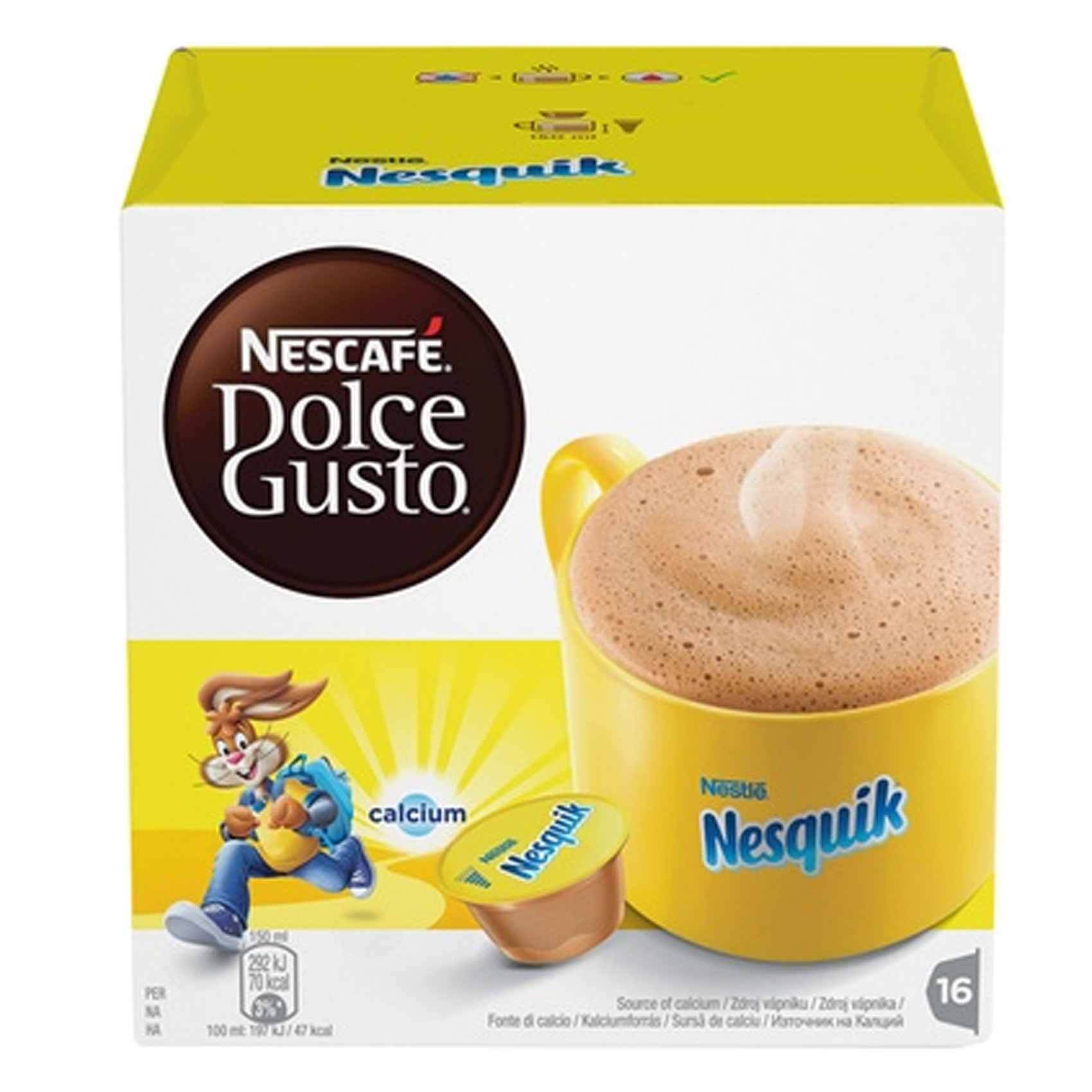 Buy Nescafe Dolce Gusto Nesquik 256GR Online - Shop Food Cupboard on  Carrefour Lebanon