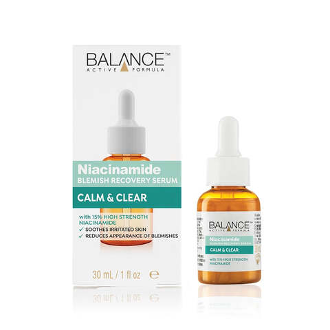 Balance Active Formula Niacinamide Blemish Recovery Serum Calm &amp; Clear, 30ml