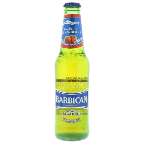 باربيكان - شراب شعير غير كحولي بنكهة الفراولة 330 مل