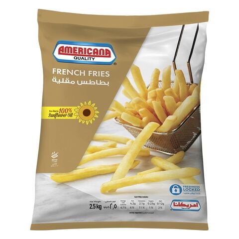 Americana French Fries 2.5Kg