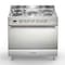 Bompani 90x60 Electric Cooker With 5 Hot Plates, Oven &amp; Grill-DIVA90EE5EIX Silver