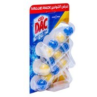Dac Clean And Fresh Toilet Rim Block Lemon 50g Pack of 3