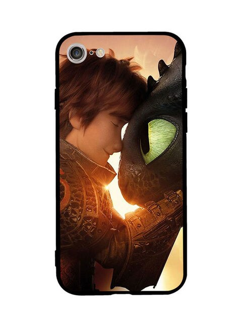 Theodor - Protective Case Cover For Apple iPhone SE 2/ iPhone 7/ iPhone 8 Dragon With Boy