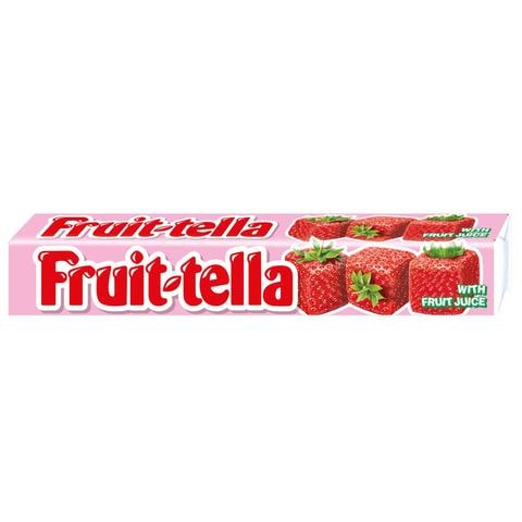 Fruit-tella Strawberry Flavor Chewy Candy 36g