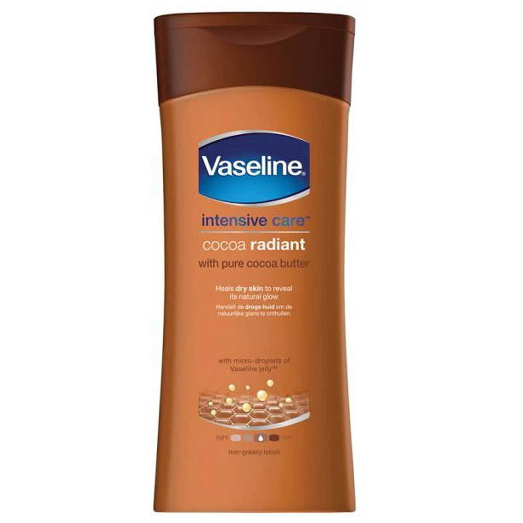 Buy Vaseline Total Moisture Cocoa glow lotion 400ml Online Shop