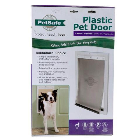 Petsafe aluminum hotsell pet door large