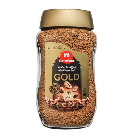 Buy Carrefour Gold Instant Coffee 300g in UAE