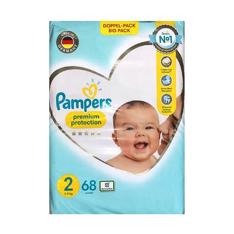 Pampers Premium Protection Size 2, 68pcs