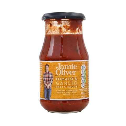 Buy Jamie Oliver Tomato Garlic Pasta Sauce 400g Online