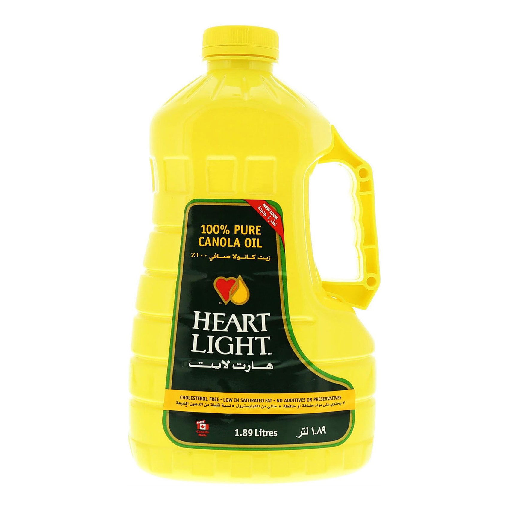 Buy Heart Light Pure Canola Oil 1.89L Online Shop Food Cupboard on