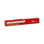 Buy Diamond Aluminium Foil Silver 25sqft in UAE