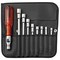 PB Swiss Tools  226 Screwdriver set in a compact roll-up case, Inside hexagon