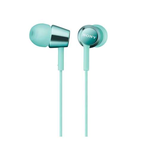 Sony MDR-EX155 in-Ear Headphones (Light Blue - no mic)