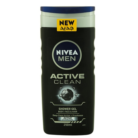 Nivea Men Active Clean Shower Gel 250 Ml